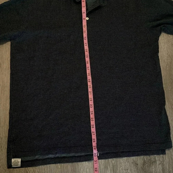 Peter Millar Crown Sport Geometric Short Sleeve Golf Polo Shirt (Men's large - Picture 6 of 7